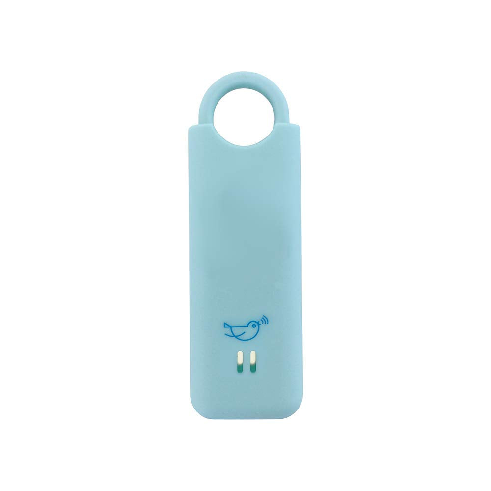 She’s Birdie–The Original Personal Safety Alarm for Women by Women–Loud Siren, Strobe Light and Key Chain in a Variety of Colors (Aqua)