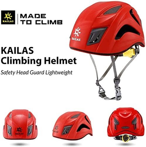 Kailas Rock Climbing Helmet Men Mountaineering Helmet Arborist Helmet Hiking Caving Search and Rescue Tree Climbing Helmet Adjustable