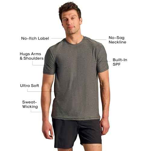 True Classic Workout Shirts for Men ? Mens Shirts & Muscle Shirt for Men, Gym Shirts, Tank Tops Men and Athletic Base Layer