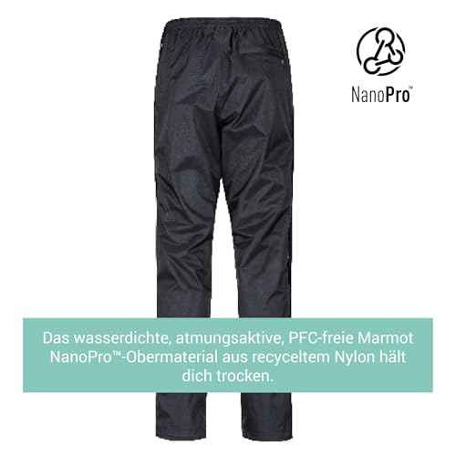 MARMOT Mens Precip Eco Full Zip Pants
