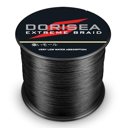 Braided Fishing Line 300m/328Yards 30lb, Zero Stretch, Color Fading Resistant
