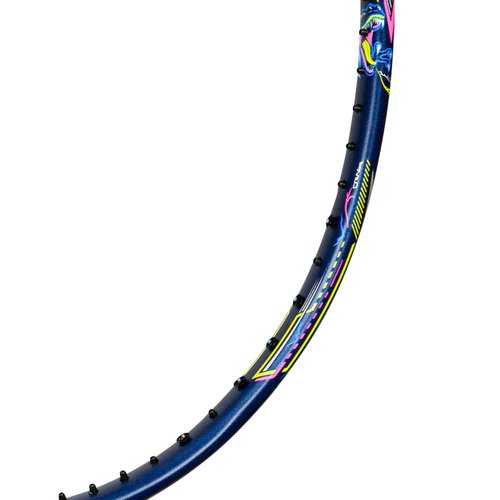 Hundred T-Rex 800 Strung Badminton Racket with Full Cover | 84 Grams | Maximum Tension ≤32 lbs (Navy)
