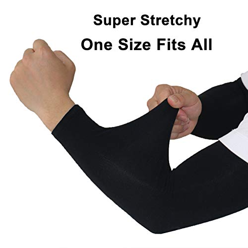 UV Protection Cooling Arm Sleeves for Men and Women UPF 50 Sun Cover