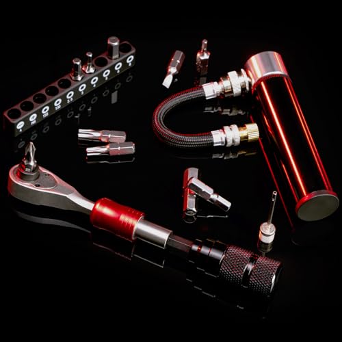 Bike Repair Tool Kit with Mini Pump - Portable Multi-Tool Set TOOL2