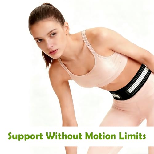 Adjustable Lumbar Support Belt for Back Pain Relief - Large