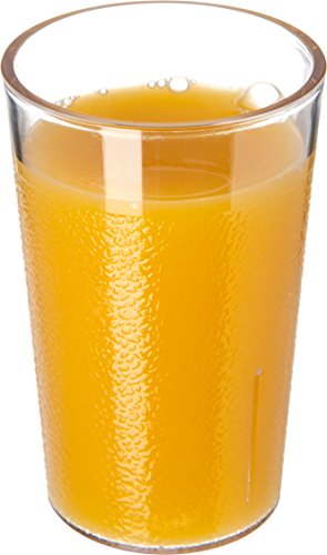 Stackable Plastic Tumbler 5oz Clear Pack of 24 Kitchen Drinkware