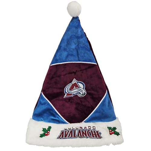 NHL Colorblock Santa Hat ? Show Your Ice Hockey Spirit with Officially Licensed NHL Holiday Fan Apparel and Gift
