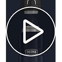 Thermos Stainless King Vacuum-Insulated Drink Bottle 24oz Midnight Blue