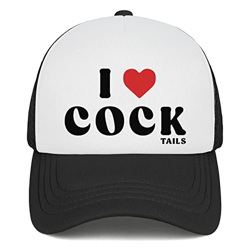 Funny Trucker Hat Snapback Baseball Cap - Cocktail Variation