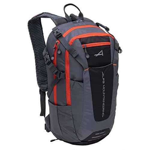 ALPS Mountaineering Hydro Trail 15L Backpack - Gray/Chili