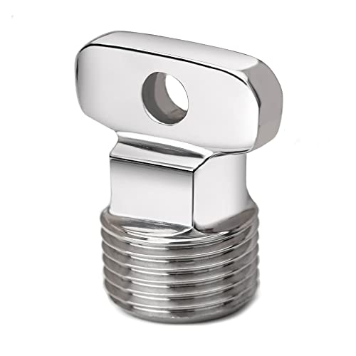 1/2 Inch NPT Stainless Steel Boat Drain Plug - Garboard Fitting