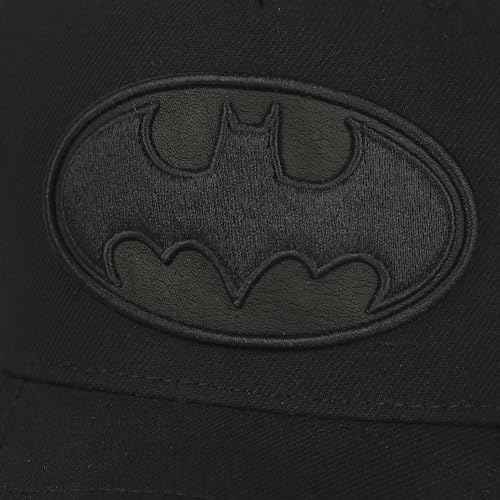 Bioworld Batman Symbol Embroidery with Pu Inlay Poly Wool B104 A Frame Snapback
