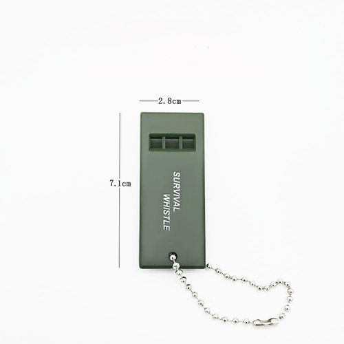 Tri-Frequency Survival Sports Whistle - 120dB Loud Emergency Safety Whistle for Outdoor Sports, Hiking, Camping, Referee, Coaching, Storm Warning, Earthquake Survival Gear