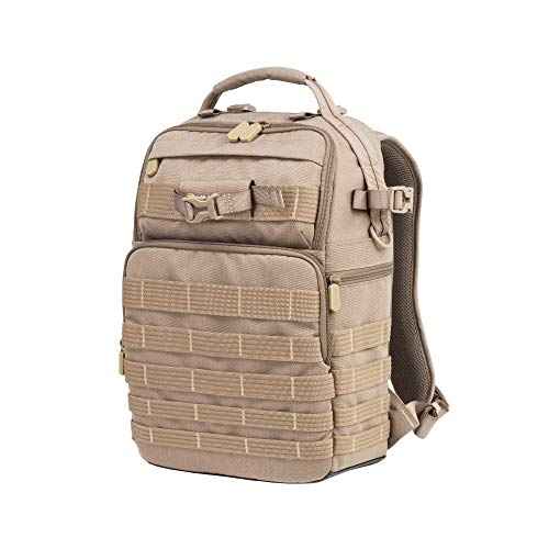 VANGUARD VEO Range T37M Backpack for Mirrorless Camera, Tactical Style - Beige