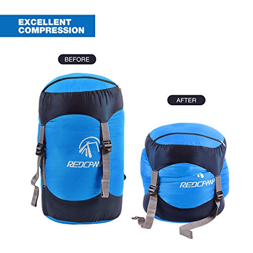Nylon Compression Stuff Sack for Sleeping Bags - Lightweight Backpacking Gear
