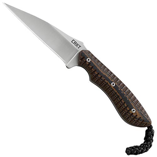CRKT S.P.E.W. Fixed Blade Knife Satin Blade G10 Handle with Sheath - Green