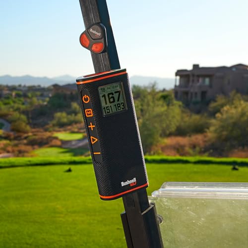 Bushnell Golf Wingman View Golf Speaker with GPS Distances