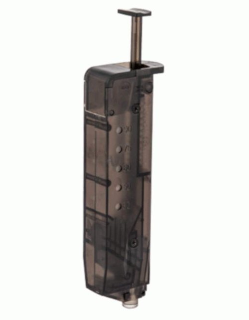 KONTAKT BB Speed Loader Airsoft 6mm BBS SpeedLoader | 100 Round Capacity | Easy Use for Magazine of Gun Pistol Rifle Sniper