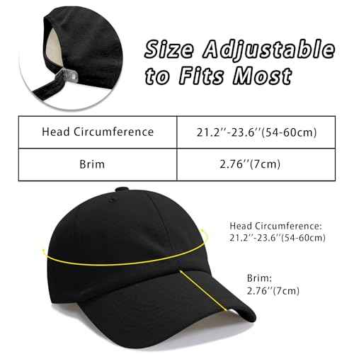 NPQQUAN Original Classic Low Profile Baseball Cap Golf Dad Hat Adjustable Cotton Hats Men Women Unconstructed Plain Cap