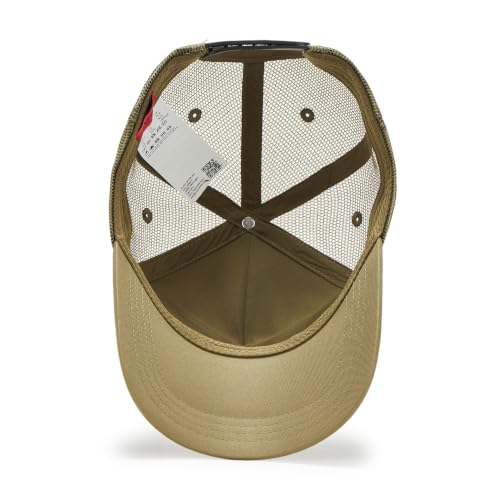 Hugo Men's Small Logo Trucker Hat - One Size Burnt Olive