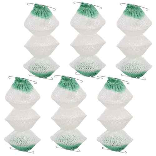 6 Pcs 3-Layer Propane Lantern Mantles Insta-Clip 2#95 Mantles Lantern Mantles Gas Lantern Mantles with 2 Install Clip Accordion Shape Mantles for Gas Lantern Propane Lantern Camping Lantern