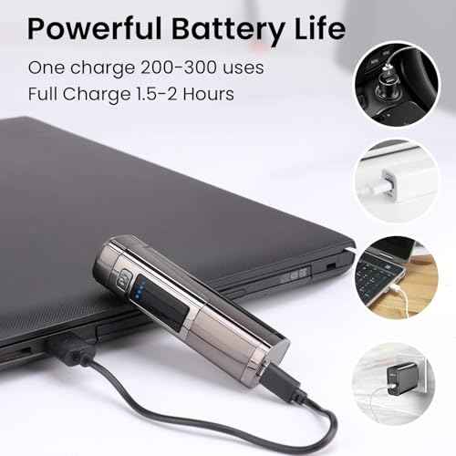 Triple Arc Plasma Lighter ? Windproof Flameless Electric Lighter Rechargeable with LED Battery Indicator ? Survival Lighter for Camping, Hiking, Outdoor Adventures