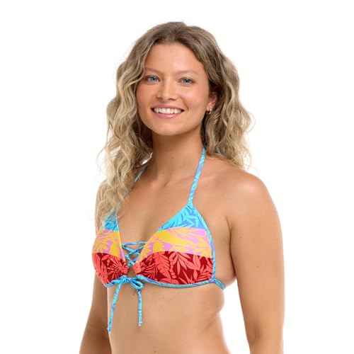 Baby Love Molded Cup Triangle Push Up Bikini Top Swimsuit