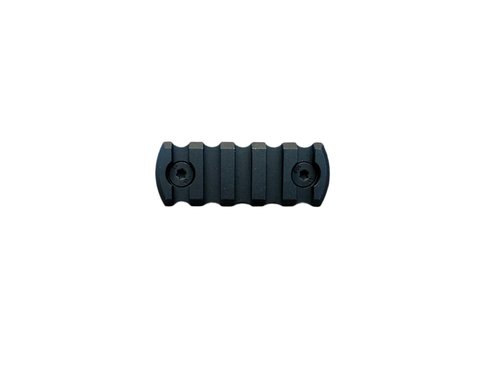 Continental Liberty M-LOK Picatinny Accessory Rail Section – 3, 5, 7, or 9 Slot – Ultralight 6061 Aluminum Mount for Lights, Lasers, Grips (5 Slot)