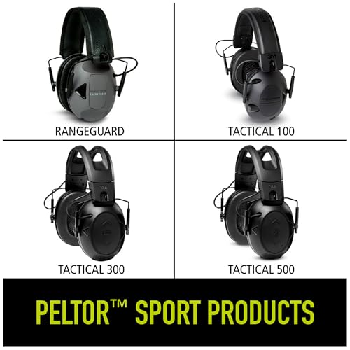 Peltor™ Sport RangeGuard™ Earmuff, , 1/CV, Gray