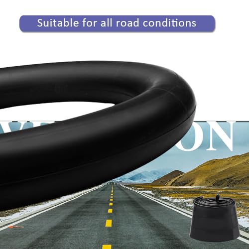 26 Inch Bike Inner Tubes 4.0 Fat Tire with AV35mm Schrader Valve - Pack of 2