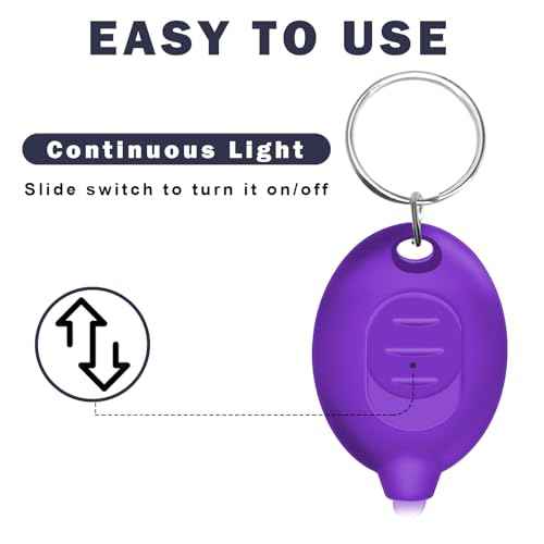 Mini UV Keychain Flashlight, Portable Black Light, 12 Lumen Ultra Bright Tiny Flashlight, Small Keychain Flashlight for Stain Detection & Scorpion Finder, Battery Included (12PCS)