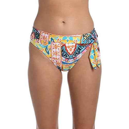 Convertible High Waist Pant Bikini Swimsuit Bottom