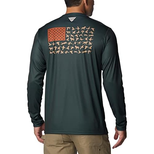 Columbia Men's PHG Terminal Shot Game Flag Long Sleeve