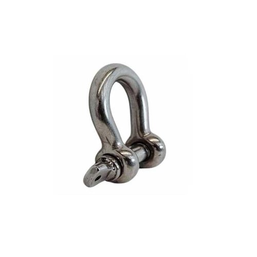 DBMIMPORTERS 4 Pcs Stainless Steel T316 1/4" Screw Pin Anchor Shackle 1,000 Lbs WLL, Forged Loaded Rate