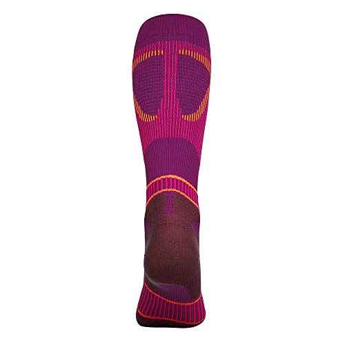 Bauerfeind Run Performance Compression Socks - Targeted Compression Zones - Increased Ankle Stability - Heel and Sole Relief