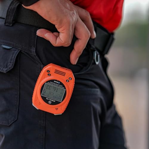 SPECIAL PIE Upgraded Shot Timer - Perfect for Firearm & RO Use in USPSA,IPSC,IDPA,CAS,PRS,3GUN & Steel Challenge Competitions（Orange