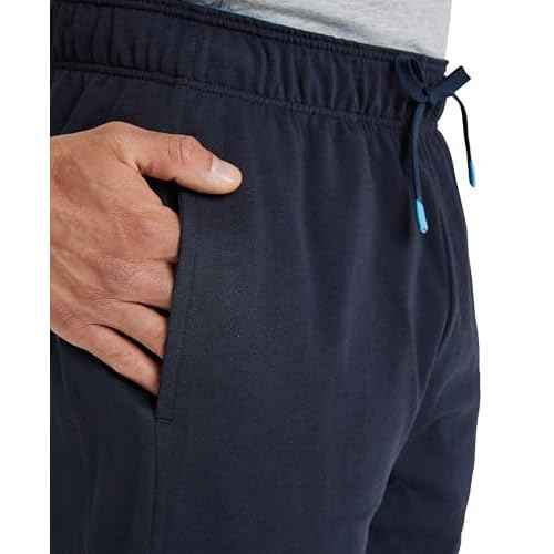 ARENA Bermuda Solid Unisex Shorts, Mens Womens Comfy 100 Percent Cotton Jersey Sweat Shorts Drawstring Deep Side Pockets