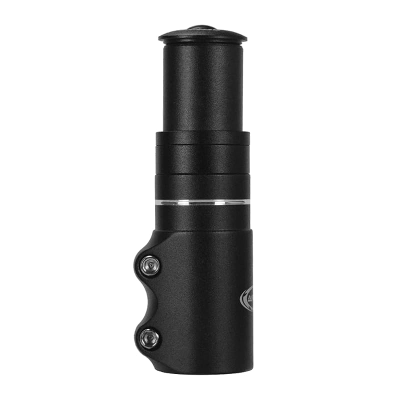 Adjustable Bike Stem Riser Extender 115mm Aluminum For 1-1/8" Headset