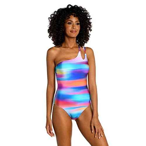 La Blanca Women's Strappy Shoulder One Piece Swimsuit