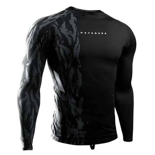 Hayabusa Apex Rash Guard for Men Long Sleeve