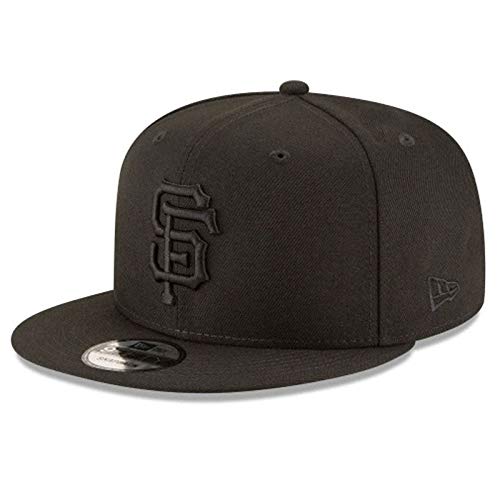 San Francisco Giants 9FIFTY Snapback Hat - Black On Black OSFM