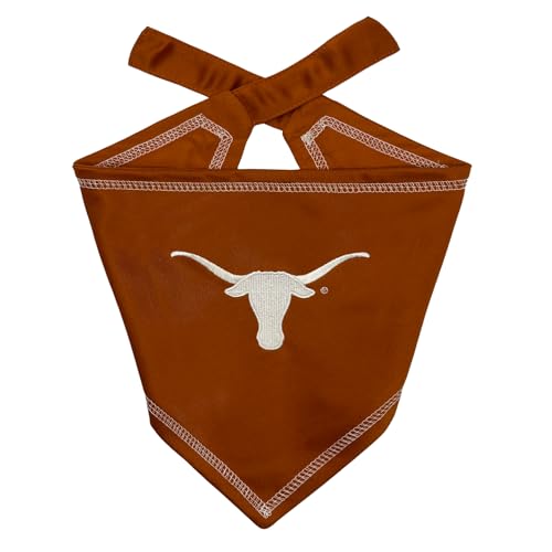 Pets First NCAA Texas Longhorns Large/X-Large Dog & Cat Bandana Tie