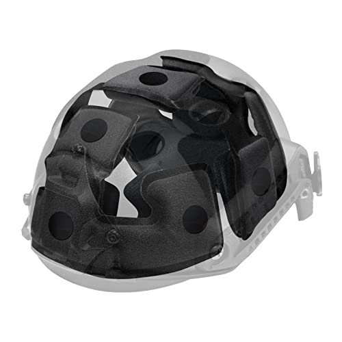 Universal Tactical Helmet Pads - Black Replacement Foam Inserts for ACH, MICH Helmets