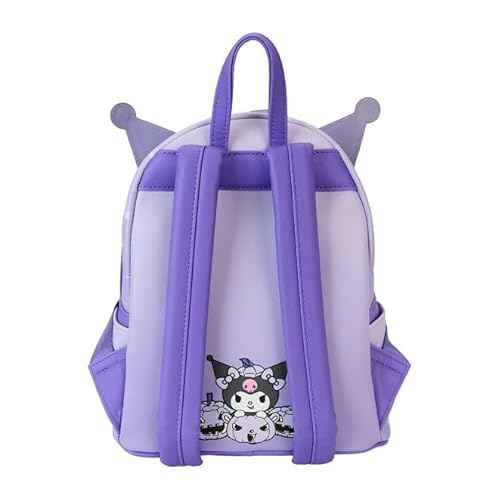 Loungefly Sanrio Kuromi Pumpkin Glow Mini Backpack