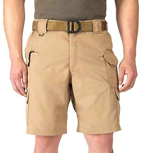 5.11 Tactical Men's Taclite Pro 9.5-Inch Shorts, Poly/Cotton Ripstop Fabric, Teflon Finish, Style 73287