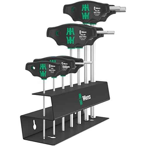 454/7 HF Set 2 Screwdrvr set T-handle Hex-Plus 7 pcs