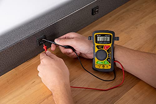 Digital Multimeter UL Certified Hands-Free Automotive & Household Testing