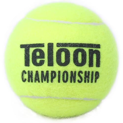 Teloon Championship Tennis Balls - Extra & Regular Duty, 15 Cans - 45 Pressurized Felt Balls