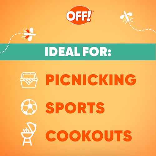 OFF! Family Care Insect & Mosquito Repellent, Bug Spray Containing 15% DEET, Protects Against Mosquitoes, 4 Oz, 2 Count