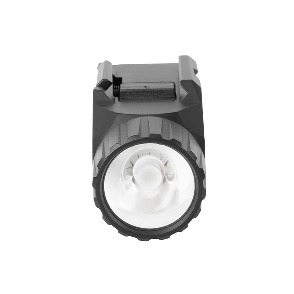 HOLOSUN P.ID-HC - High Candela Pistol Light, 800 Lumen Weapon Light with 42,000 Candela Output, Magnetic USB Charging, Rechargeable, IPX8 Waterproof, Aluminum Housing